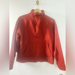 A New Day Rust Zip-Up Sweatshirt